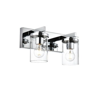 Modern Brushed Nickel 3-Light Up and Down Bathroom Vanity Light - Bed ...