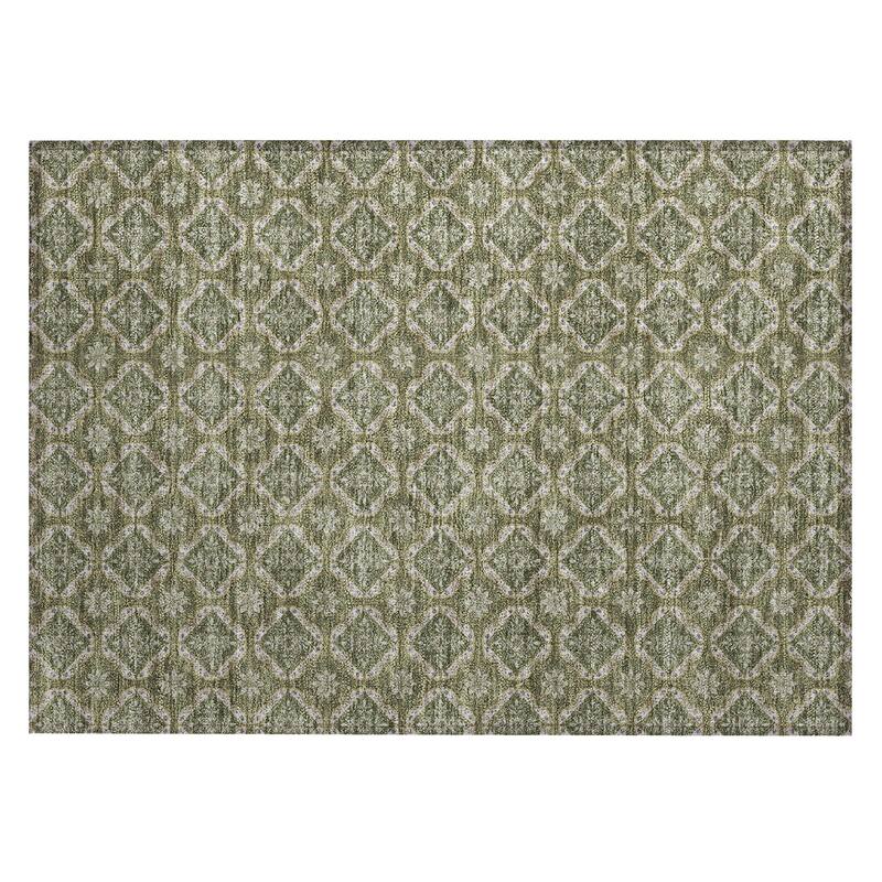 Machine Washable Indoor/ Outdoor Contemporary Granby Chantille Rug