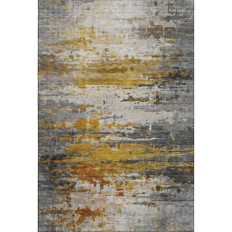 Premium Washable Super Soft Abstract Ombre Mayfield Rug