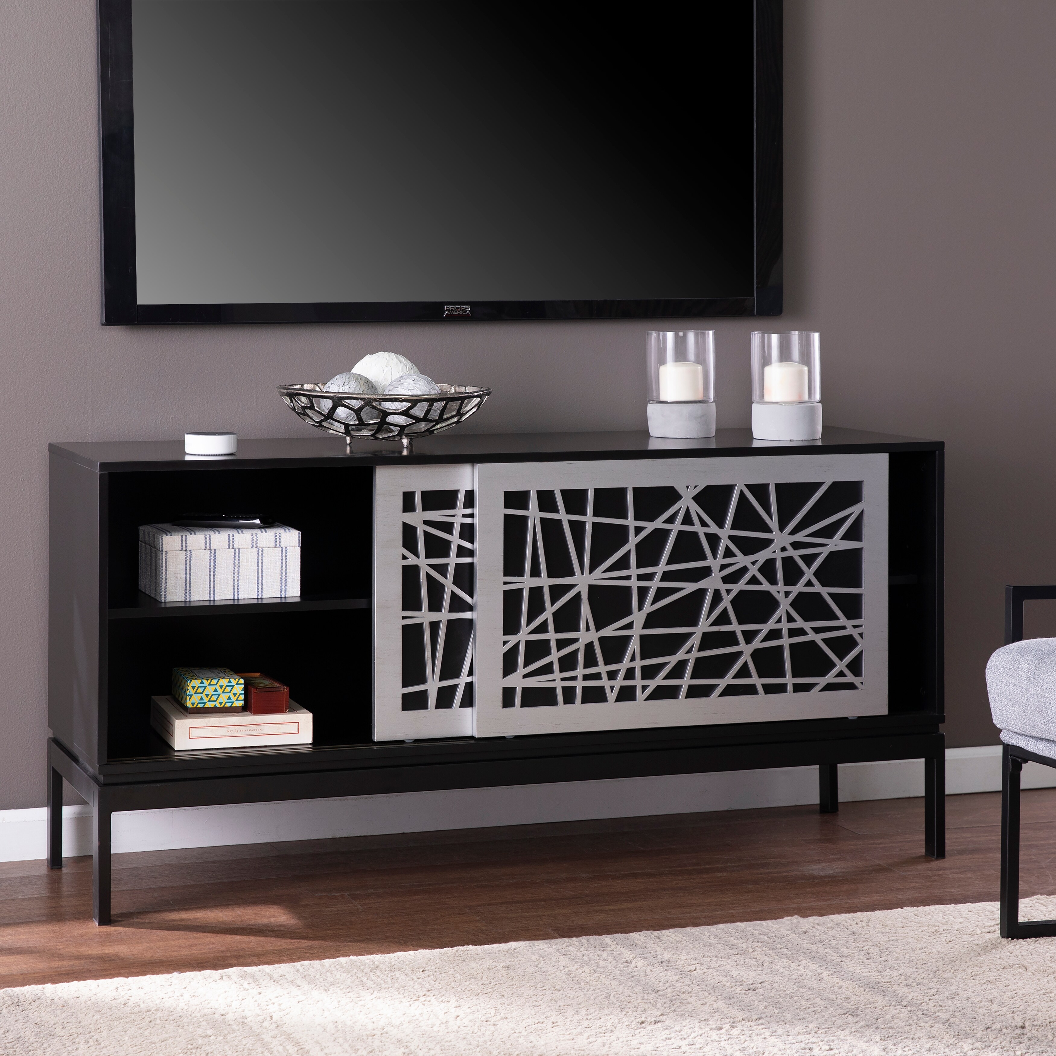 Strick & bolton remi discount black tv stand