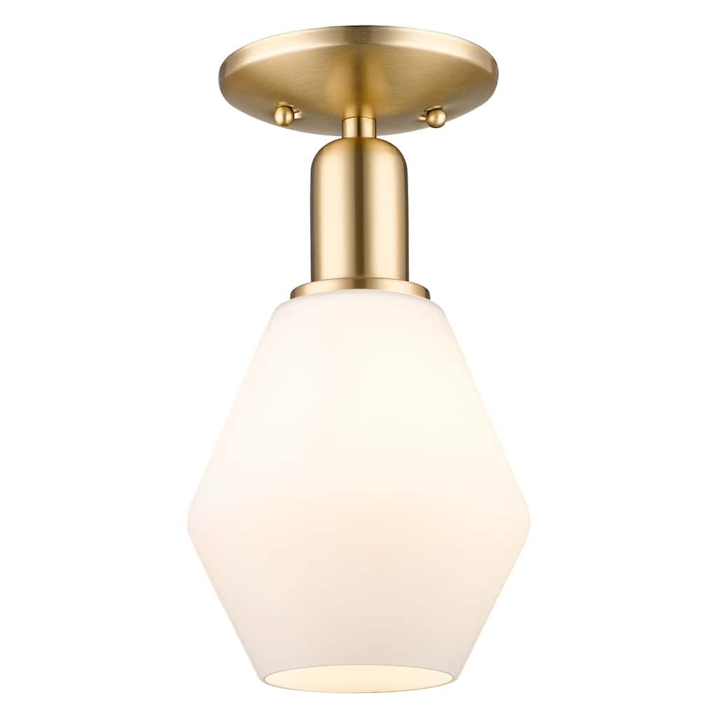 Innovations Lighting Endless Possibilities Arcadia - Cindyrella - 1 Light 6" Semi-Flush Mount