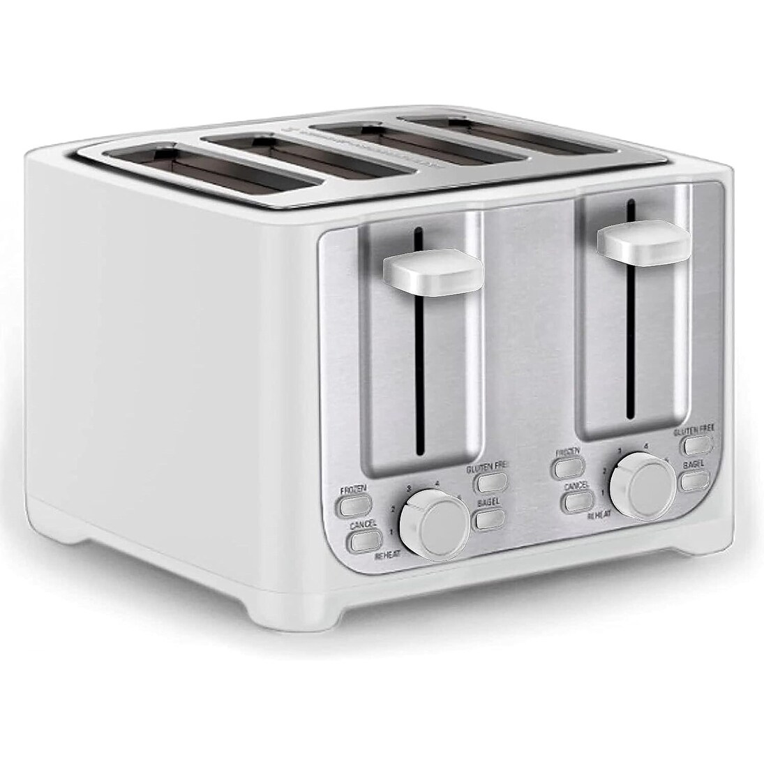 Toaster 2 Slice Retro Toaster 1.5 Extra Wide Slot Stainless Steel Toasters Bagel Defrost Reheat Cancel Function Bed Bath Beyond 40285984