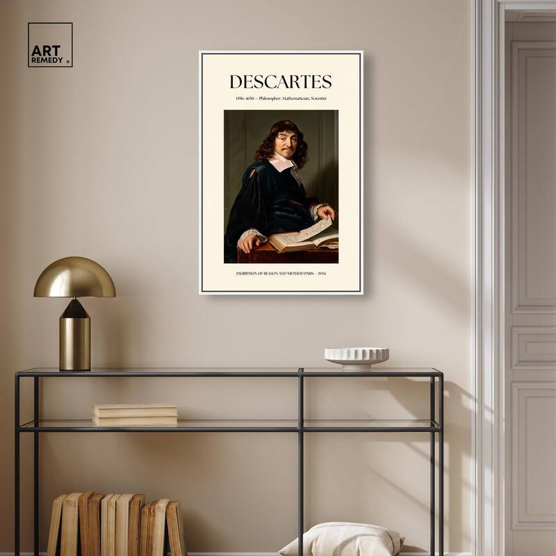 Rationalist Thinker Canvas by Art Remedy
