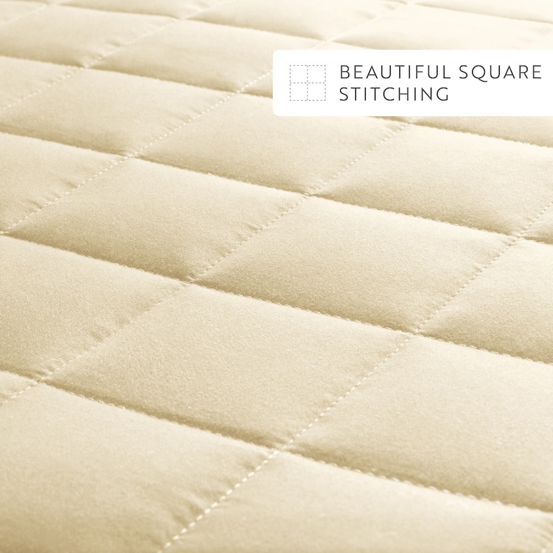 Becky Cameron Premium Ultra Soft Square Quilted Coverlet Set