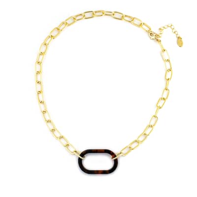 Resin Chain Necklace