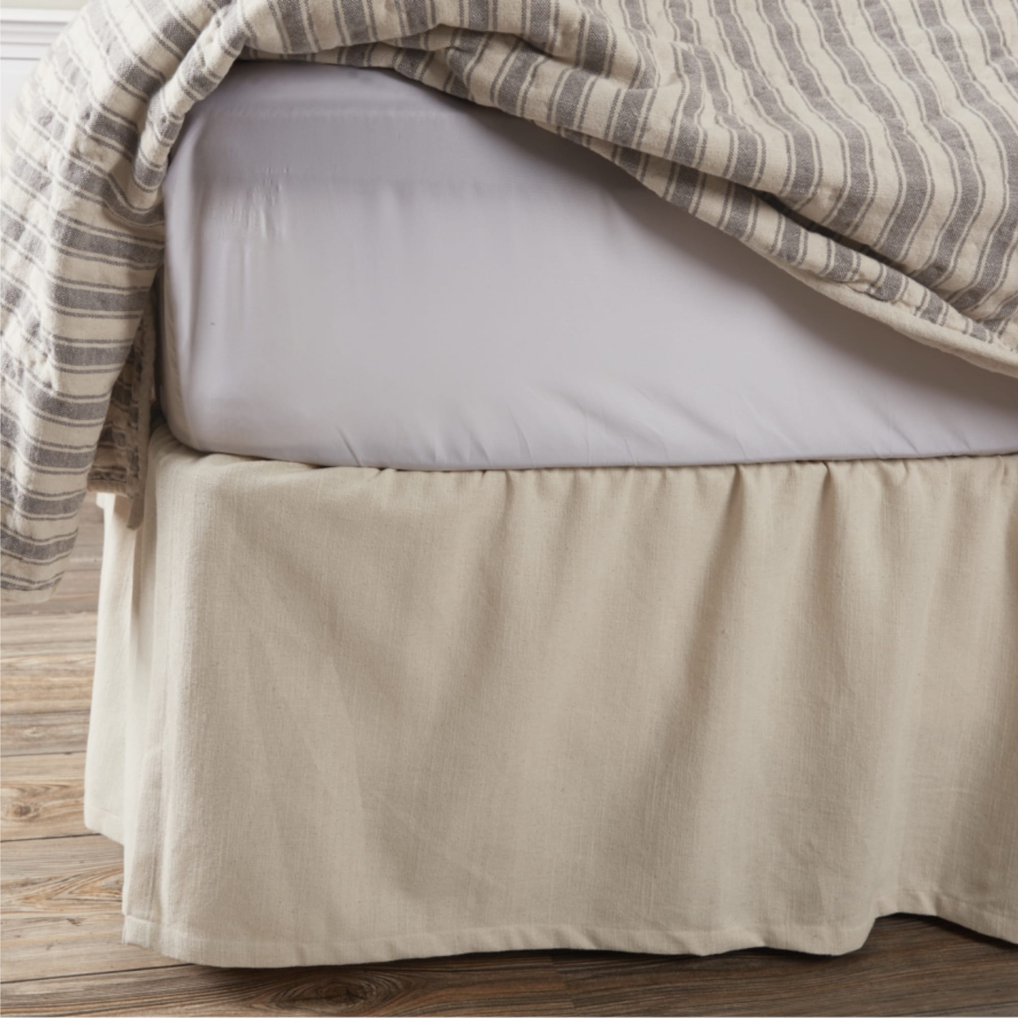 Market Place Natural Twin Bed Skirt