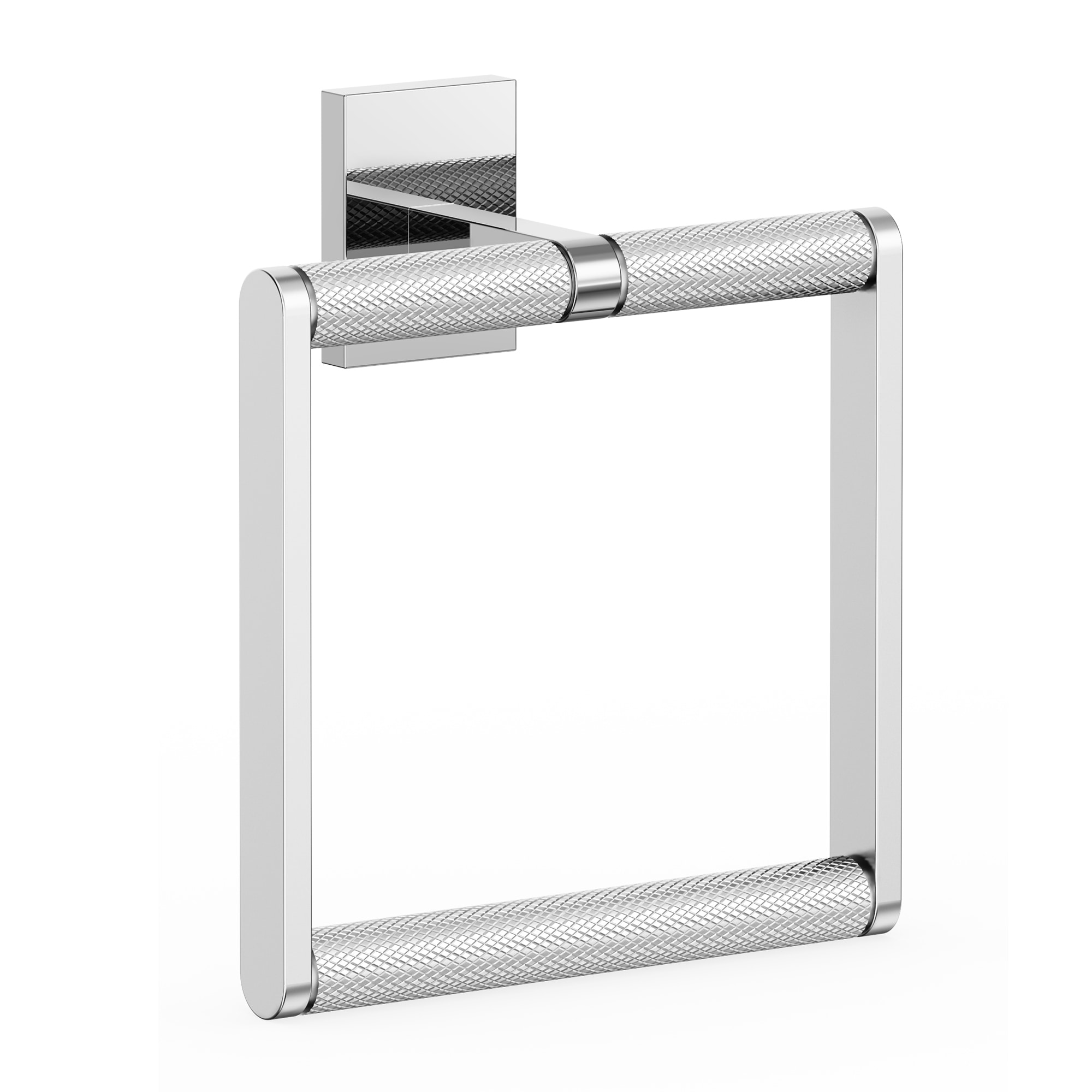 wall mounted hand towel holder bar ring stainless steel