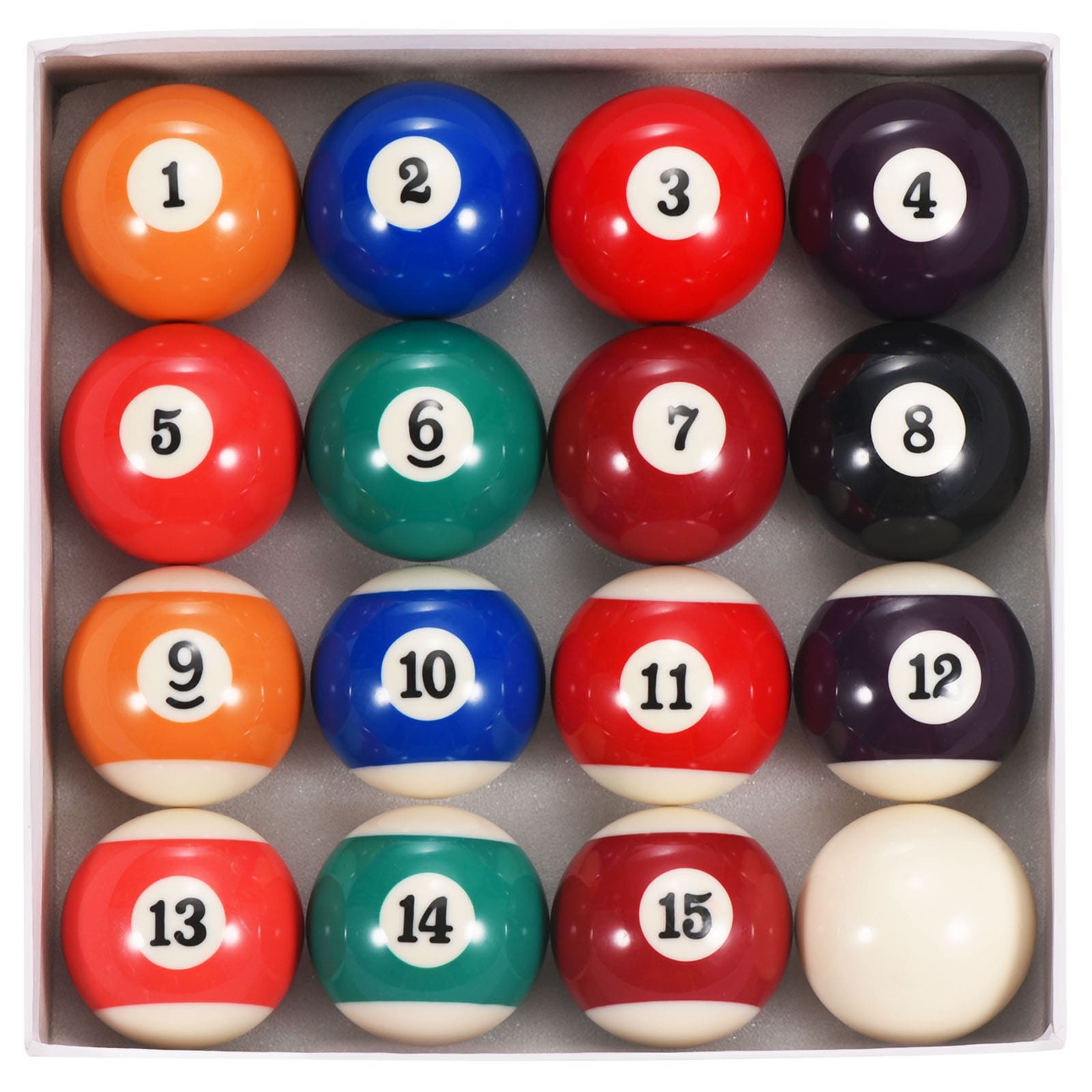 BILIYARD Pool Balls Set 2-1/4 Billiard Table Balls Regulation