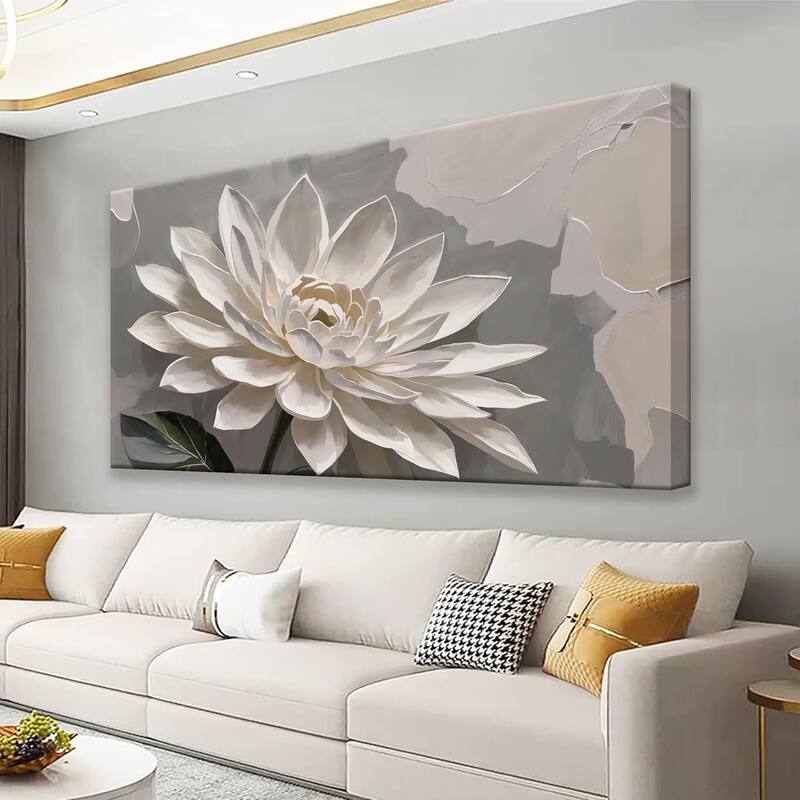 White Flower Wall Art Prints Floral Wall Art Pictures