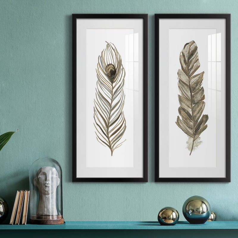 Soft Feather II-Premium Gallery Framed Print - Ready to Hang
