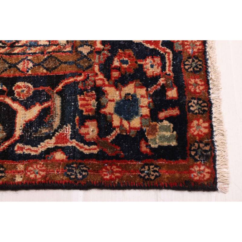 ECARPETGALLERY Hand-knotted Antalya Vintage Dark Copper Wool Rug - 4'2 x 6'7