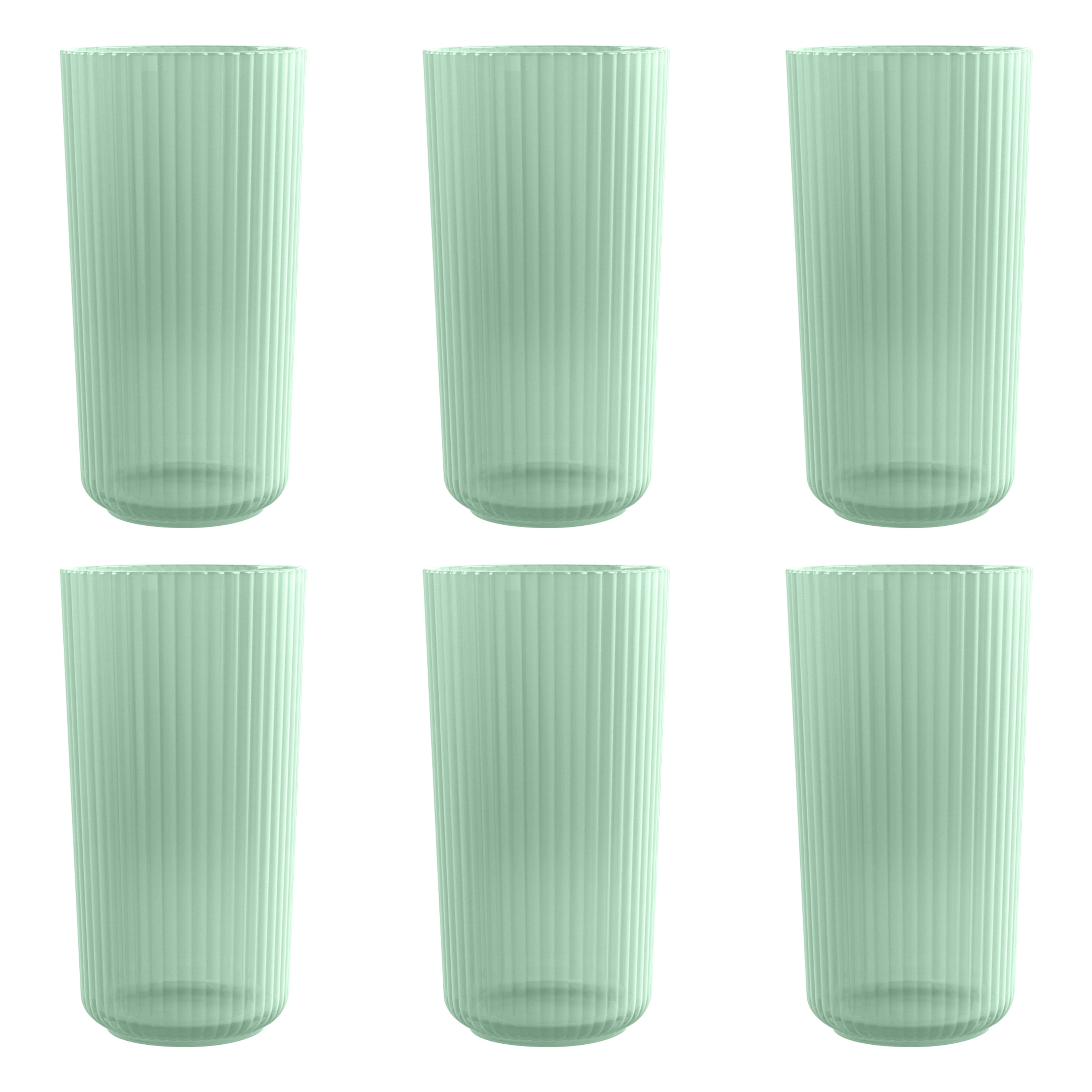Abode Homewares Mesa PP Drinking Glass - 22 oz - Set of 6