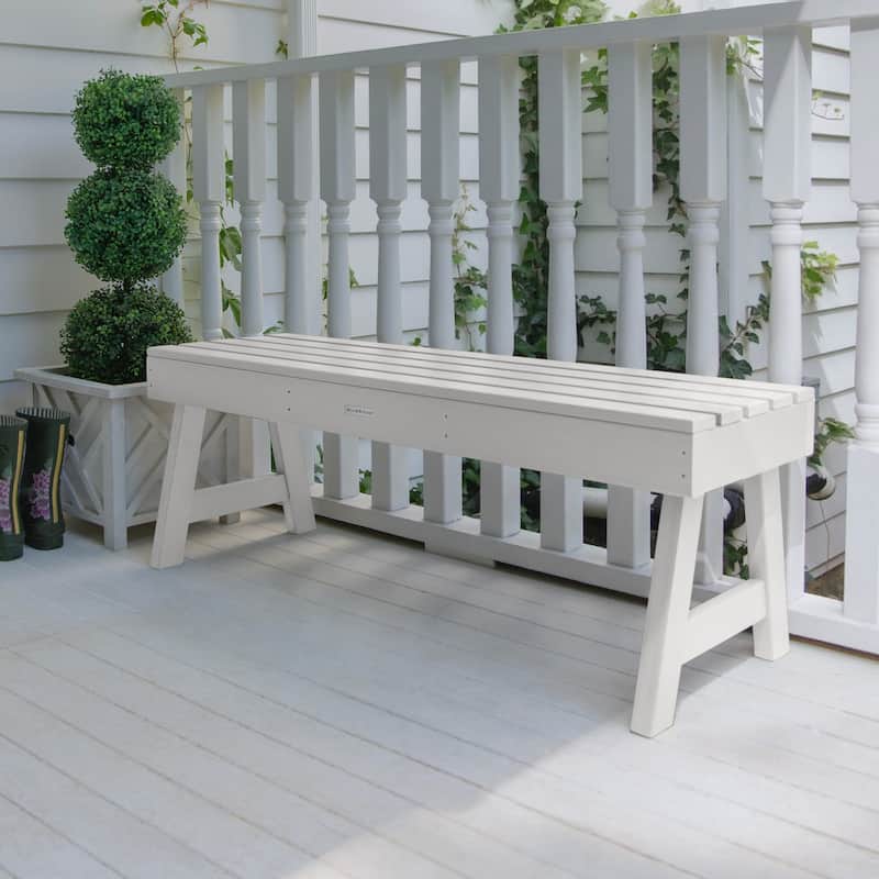 HIGHWOOD Weatherly 4-foot Eco-friendly Synthetic Wood Picnic Bench