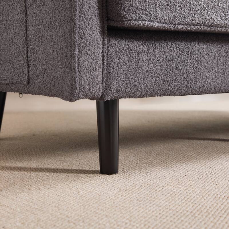 Multifunctional 2-Seater Loveseat Couch with USB & Charging Ports, Sofa Couch Lounge Sofa with Armrests