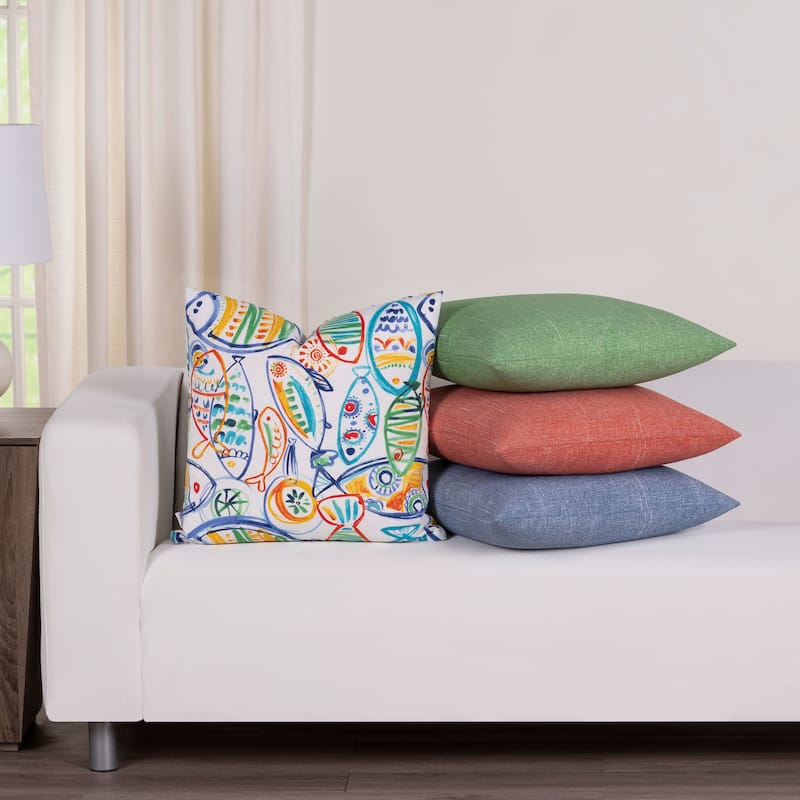 Siscovers Hideaway Solarium Indoor/Outdoor Throw Pillow