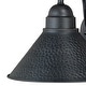 preview thumbnail 7 of 5, VAXCEL Outland 1-Light Aged Iron Dusk to Dawn Sensor Farmhouse Outdoor Wall Sconce, Gooseneck Metal Shade, Dark Sky Compliant