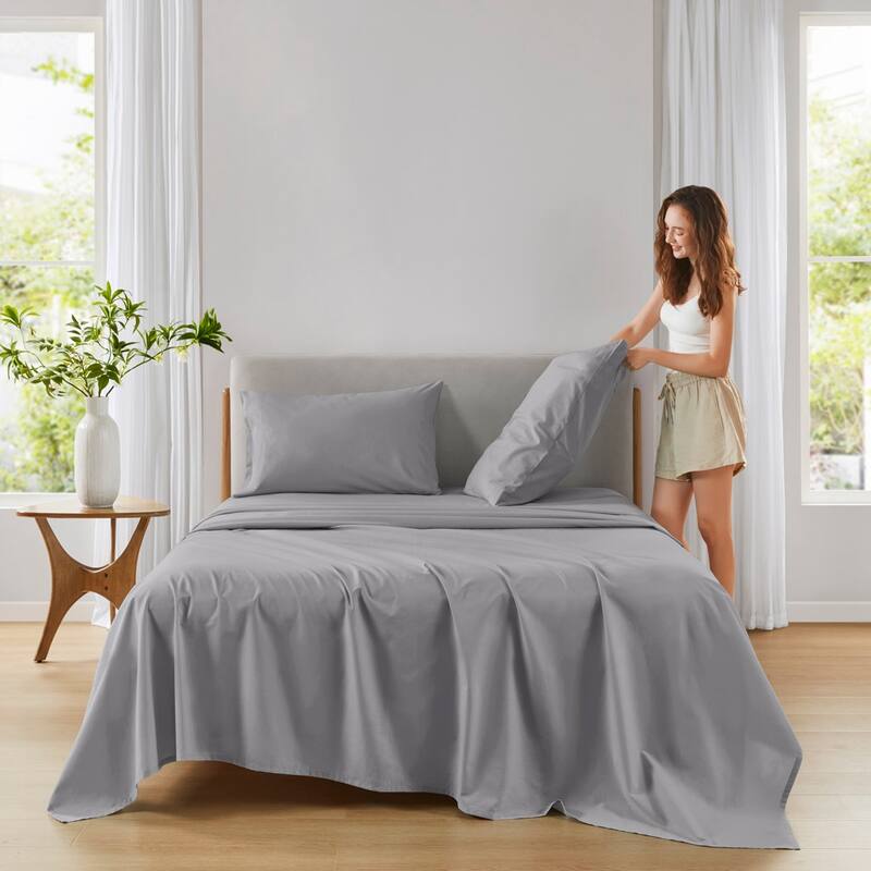 Chelsea Square Cotton 144TC 100% Cotton Solid Sheet Set