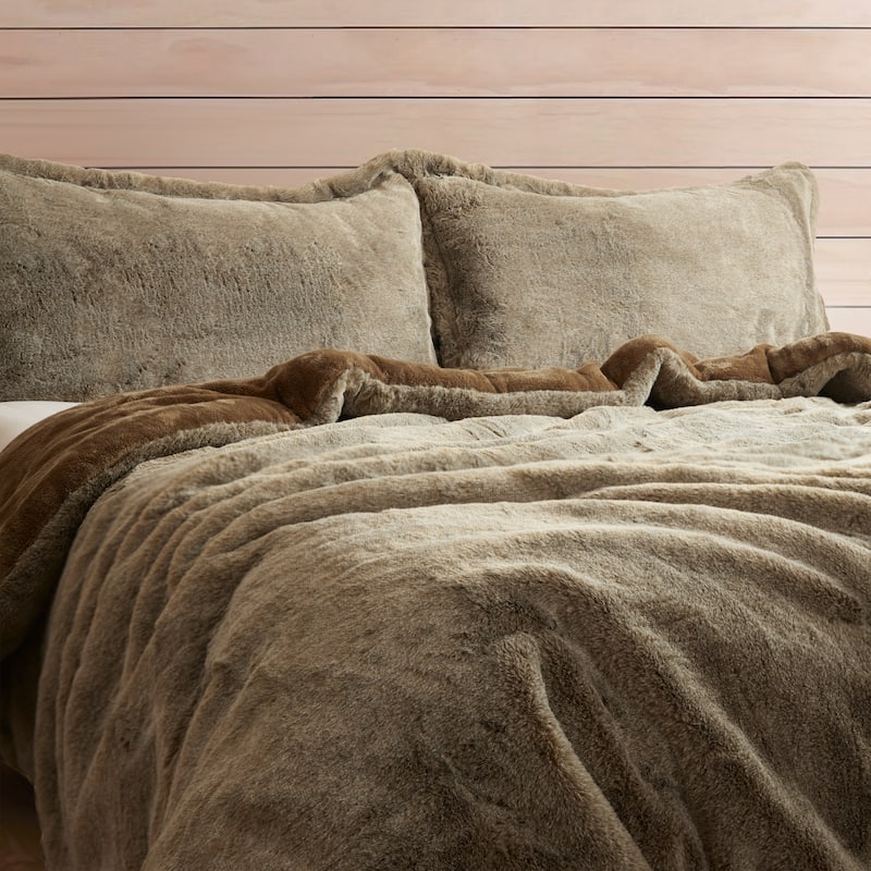 Melange Chunky Bunny - Coma Inducer® Oversized Comforter Set - Butternut