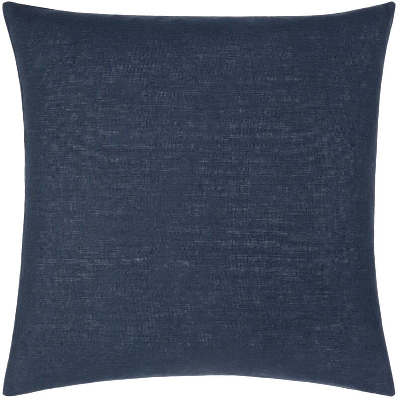 Stevi Linen Solid Color Throw Pillow