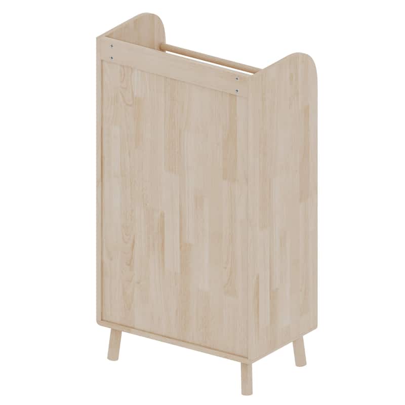 Pine Solid Wood Bookshelf/Bookcase - 0.6" Thick Shelves Heavy Duty Storage Rack