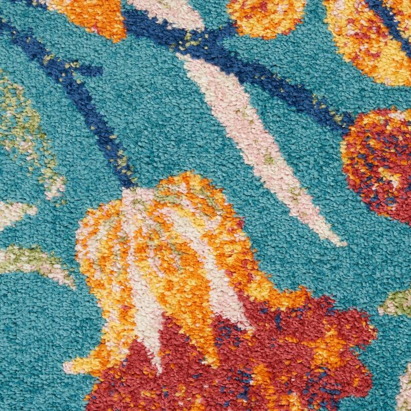Nourison Allur Modern Floral Botanical Area Rug