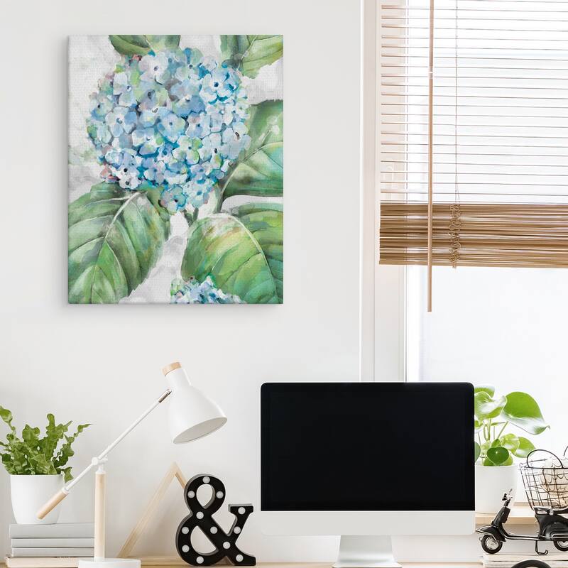 Hydrangea Portraits II by Studio Arts Canvas Art Print
