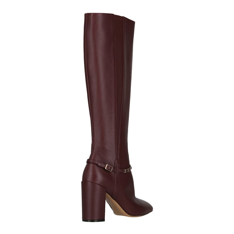 Ferragamo Triba Leather Knee-High Boots
