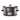 Crockpot 7-Quart Easy-to-Clean Cook & Carry Slow Cooker, Black Stainless Steel