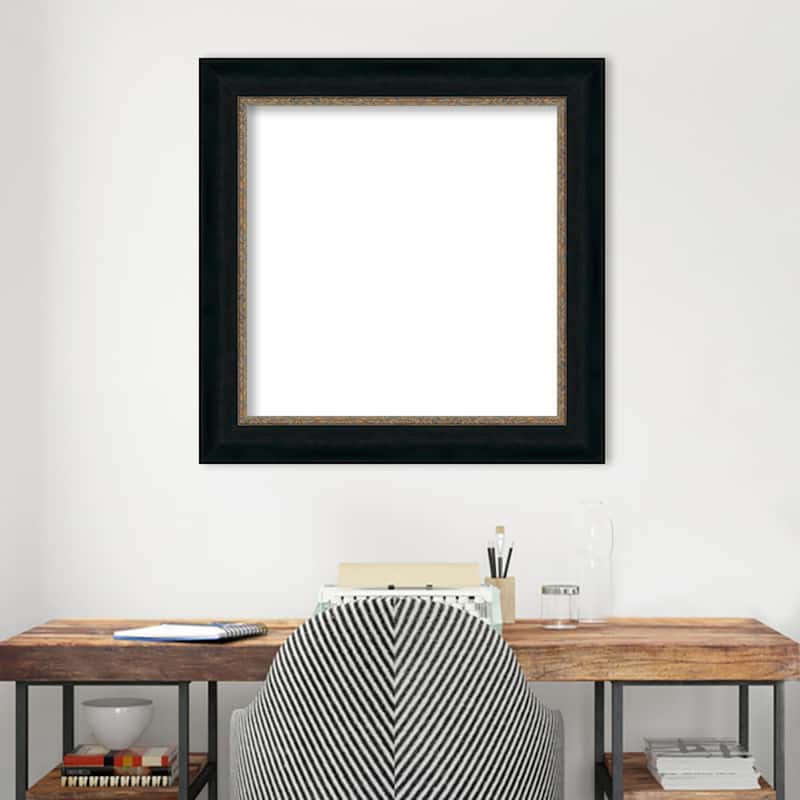 Amanti Art Paragon Bronze Framed Dry Erase Magnetic Board