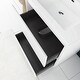 preview thumbnail 89 of 152, Floating Bathroom Vanity with Integrated Resin Top