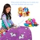 preview thumbnail 110 of 187, Kids Bean Bag Chair Cover Stuffed Animal Storage or Toy Organizer