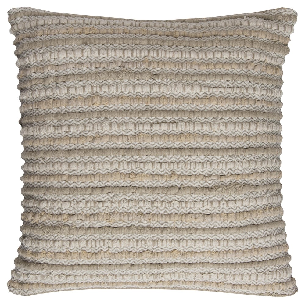 Rizzy Home Striped Textured Throw Pillow, 20x20