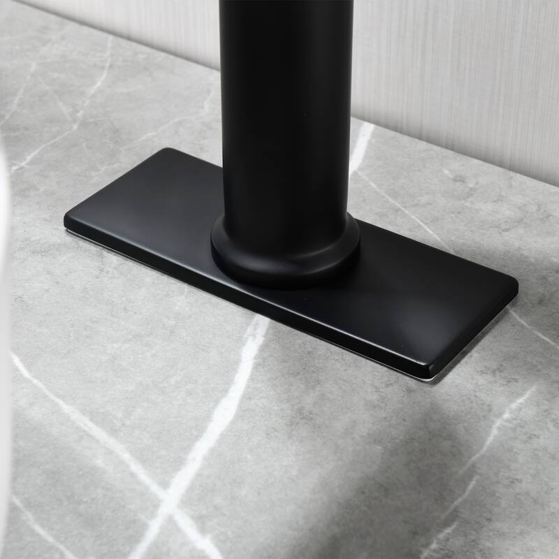 10.9"H Solid Brass Single-handle Bathroom Sink Faucet