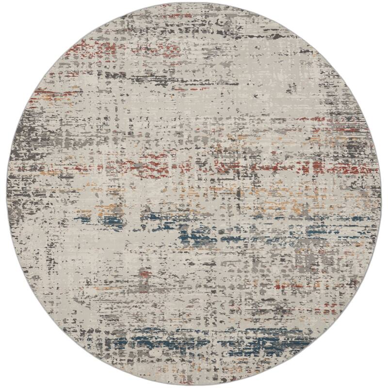 Nourison Rustic Textures Contemporary Abstract Area Rug