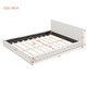 preview thumbnail 19 of 22, Queen Velvet Bed with Durable Frame and Easy Assembly
