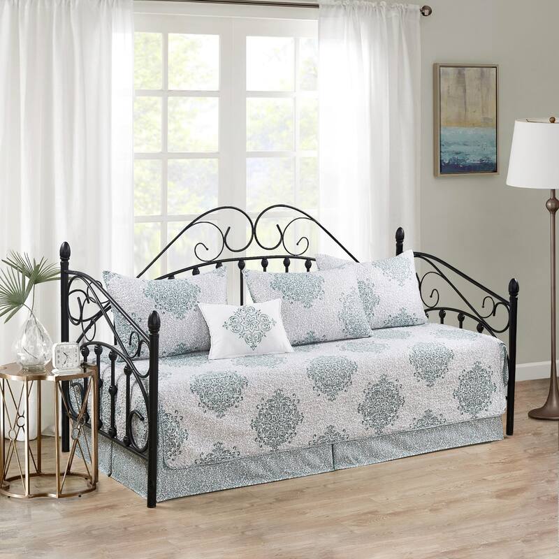 Serenta 6 Piece Cotton Blend Daybed Bedspread Coverlet Set - 75" x 39"