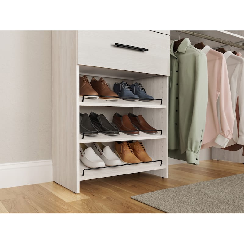 ClosetMaid SuiteSymphony 25-inch Wide Angled Shoe Shelves (Set of 2)