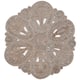 SAFAVIEH Handmade Natural Fiber Ljiljanka Floral Jute Rug