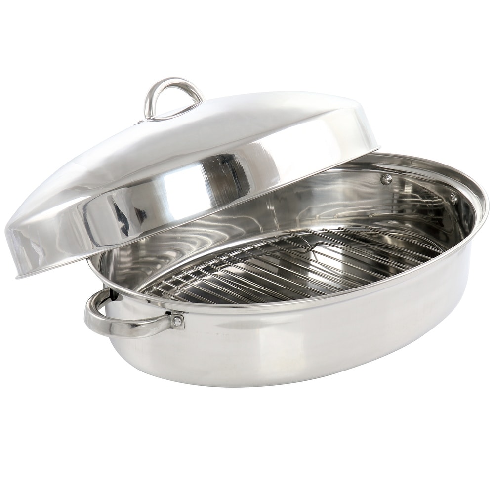 Cuisinart ASR-1713V Ovenware Classic Collection 17-by-13-Inch Roaster with  Removable Rack