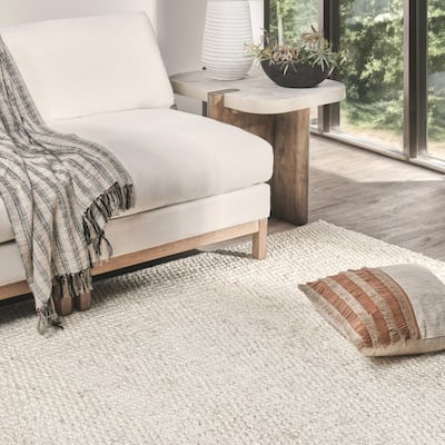 Villa by Classic Home Santa Cruz Jute Handwoven Accent Rug