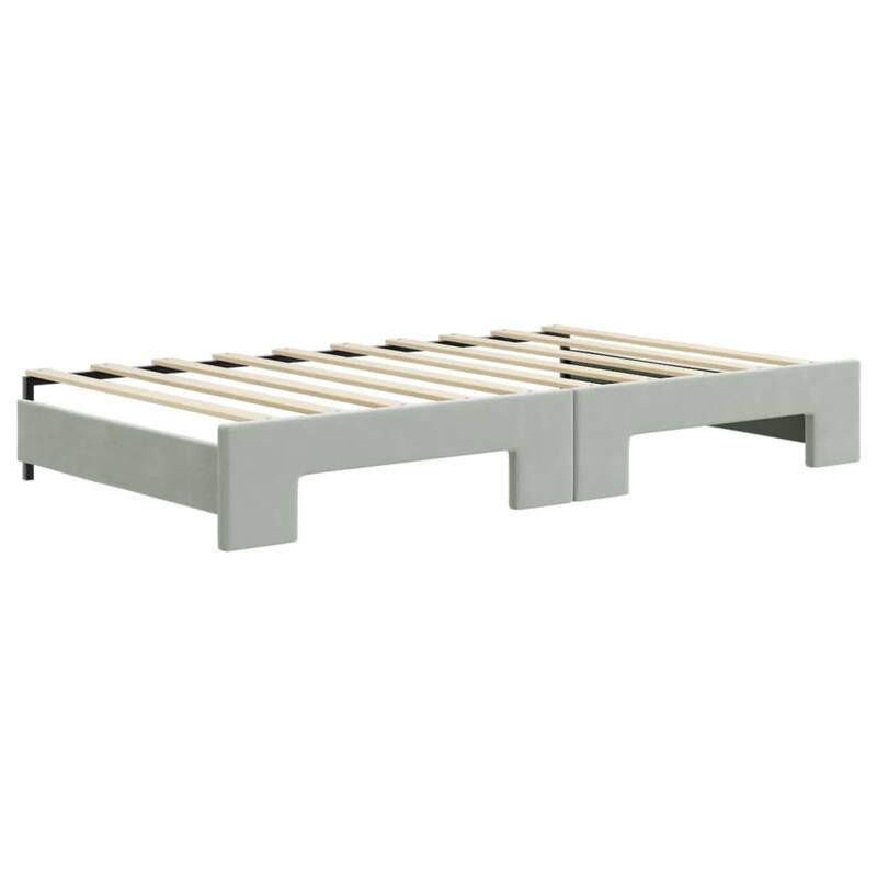 vidaXL Day Bed Upholstered Sofa Bed Daybed for Bedroom Living Room Velvet