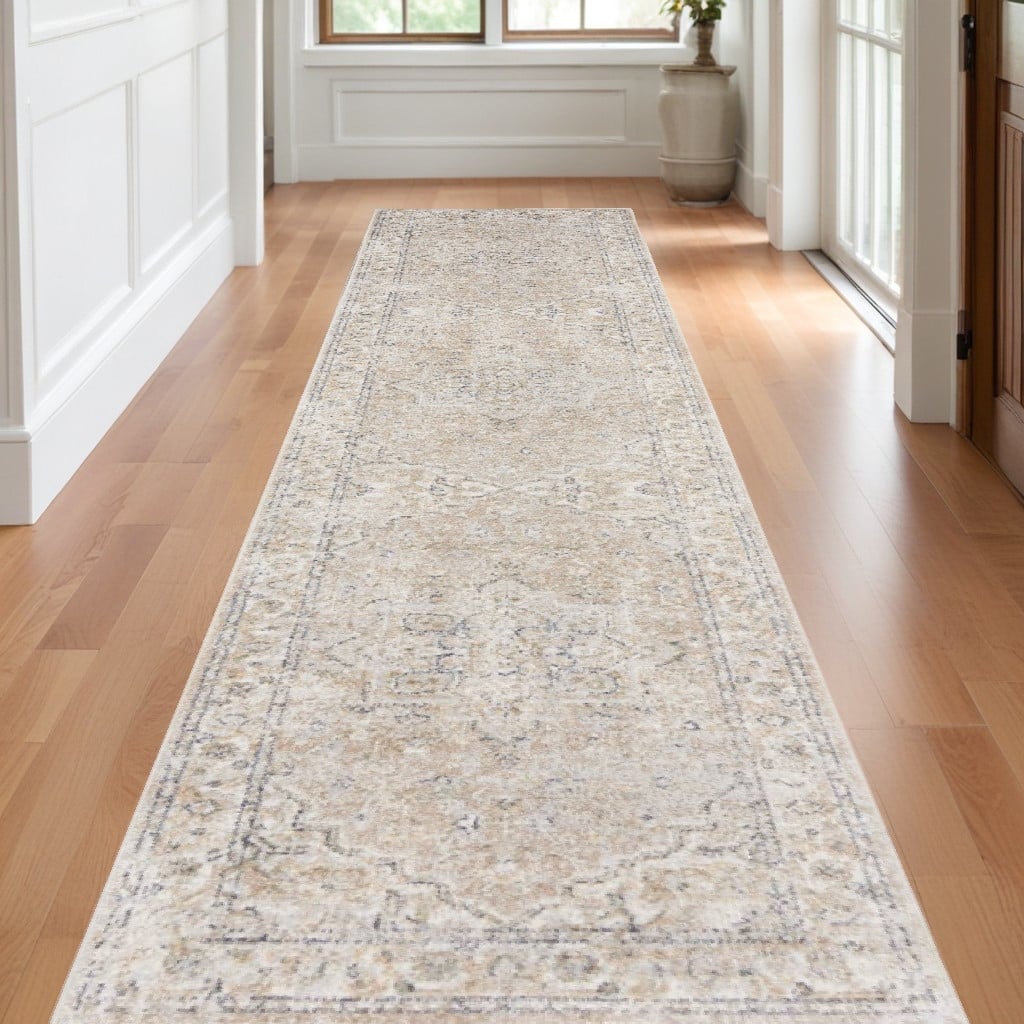 Sepon Power Loomed Area Rug By HomeRoots - 120' X '26' X '0.25
