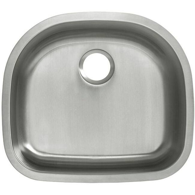 Swiss Madison 23-5/8" Undermount Single Basin Stainless Steel Kitchen - Stainless Steel