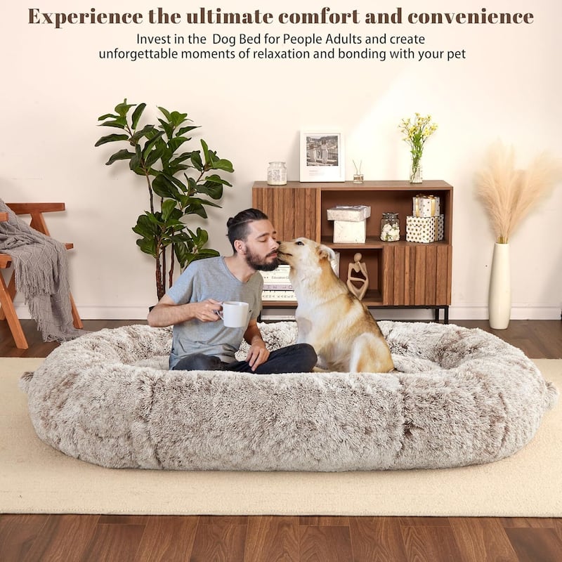 Extra Large Washable Floor Cushion, Family Lounger for Living Rooms
