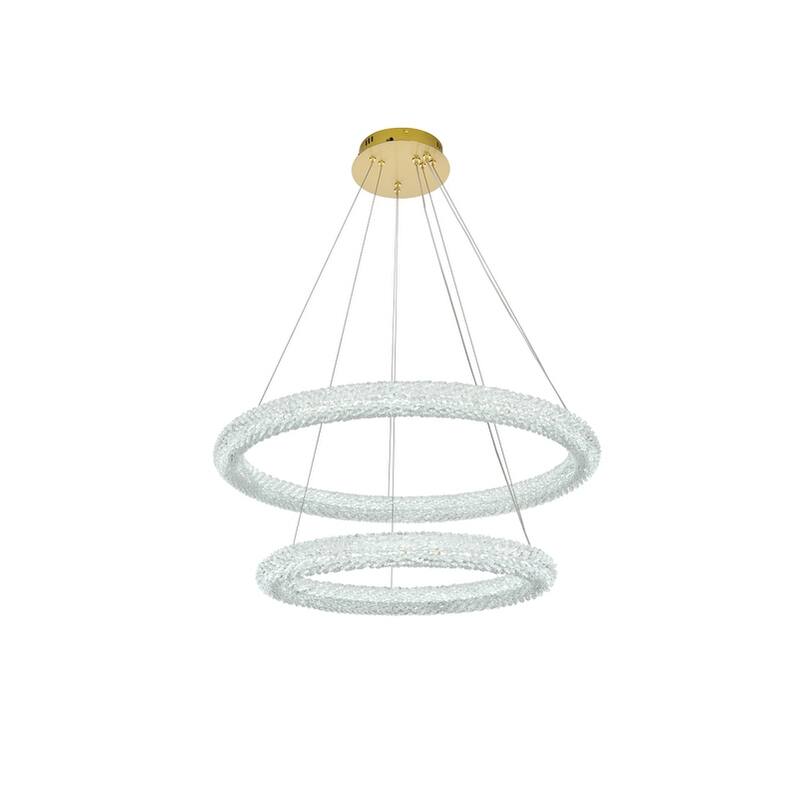 Indigo Home 32 inch Adjustable LED Chandelier