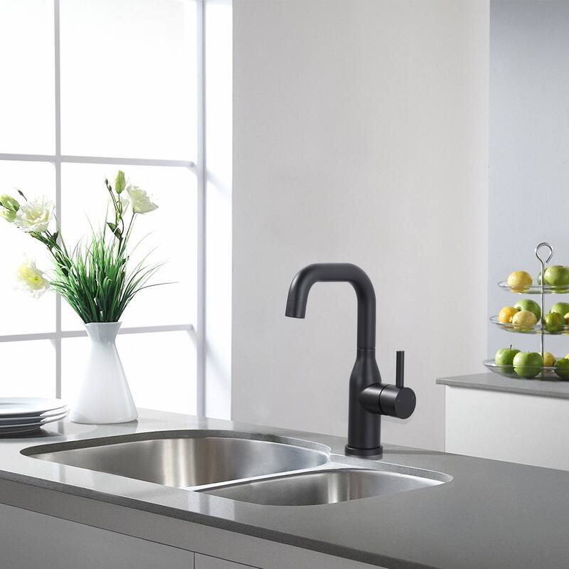 WOWOW Single Handle Bar Faucet With Swivel Spout