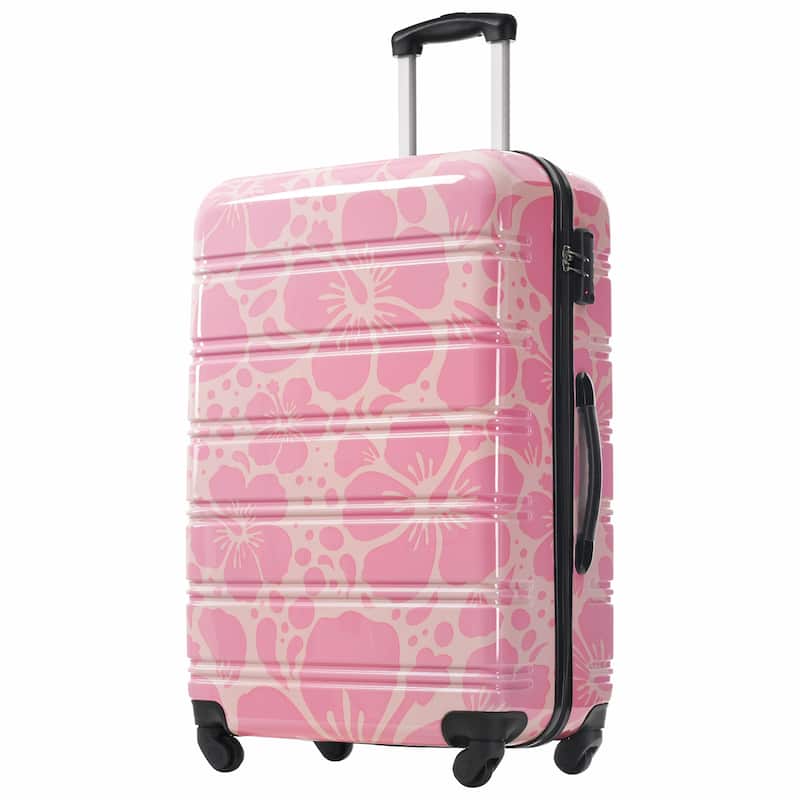 3-Piece, Modern Luggage Sets, Lightweight Luggage with Silicone Handles and Combination Lock, for Boarding Travel