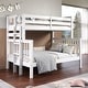 preview thumbnail 9 of 26, Taylor & Olive Trillium Twin over Full Bunk Bed with End Ladder