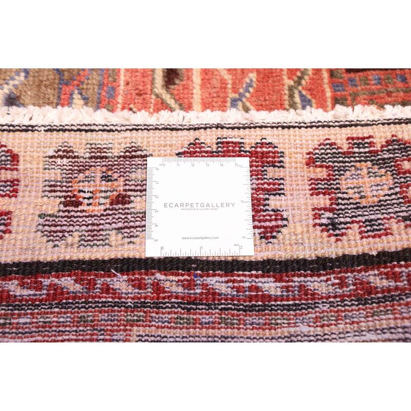 ECARPETGALLERY Hand-knotted Melis Vintage Copper Wool Rug - 4'7 x 9'1