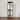 Lighted Glass Display Cabinet with Adjustable Shelves, Wood Frame and Glass Doors, Bulb Included